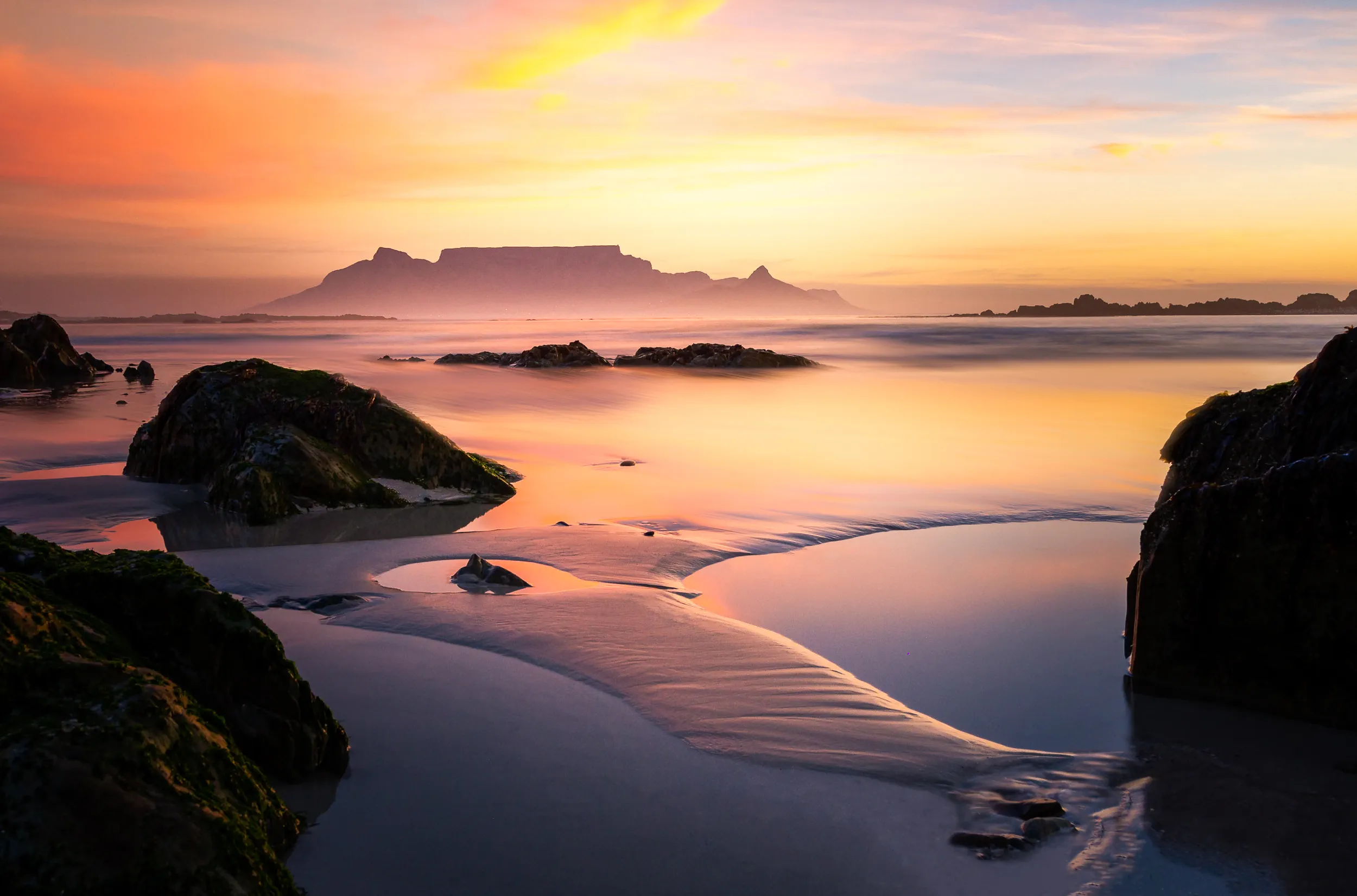 Last Light Over Table Mountain