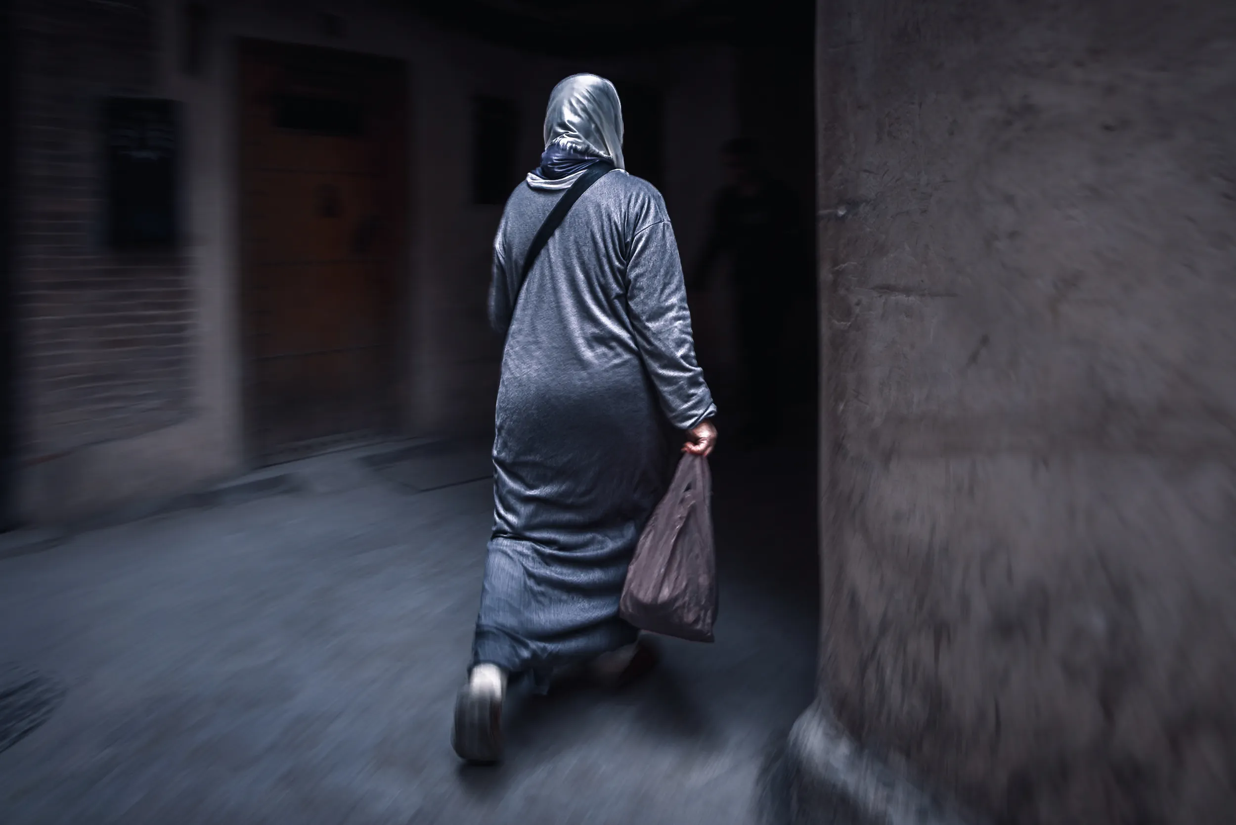 Vanishing Down the Alley
