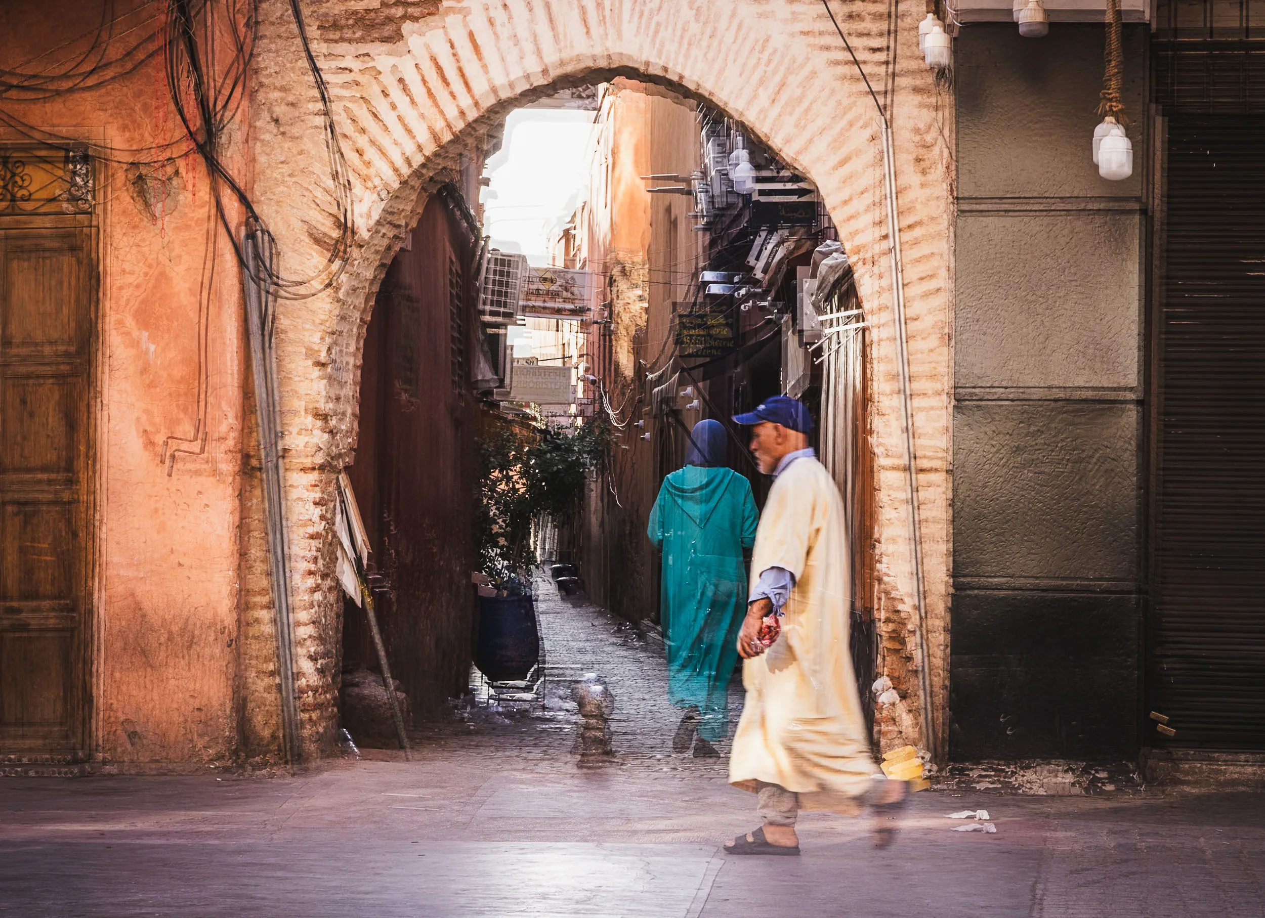 Blurred Bazaar