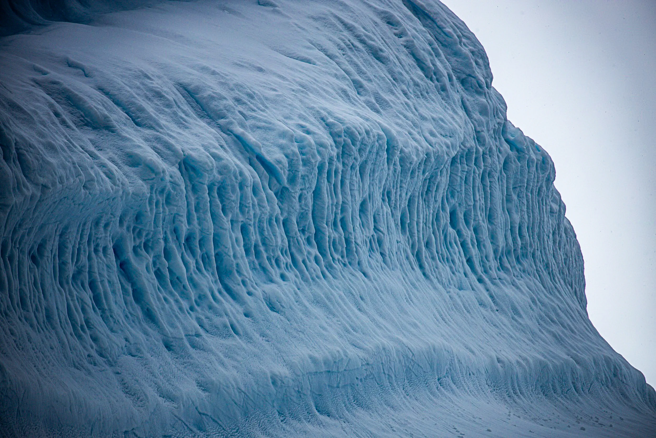 Ice Tooth Against the Storm · Foyn Harbour, Antarctica