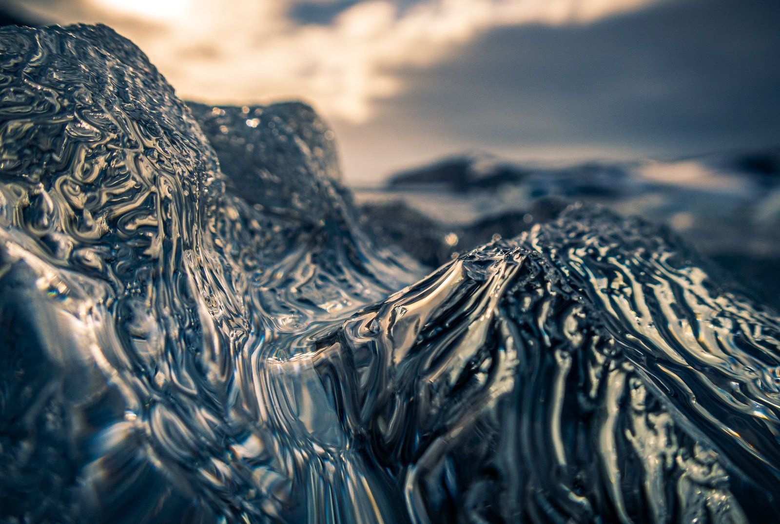 Molten Ice Waves