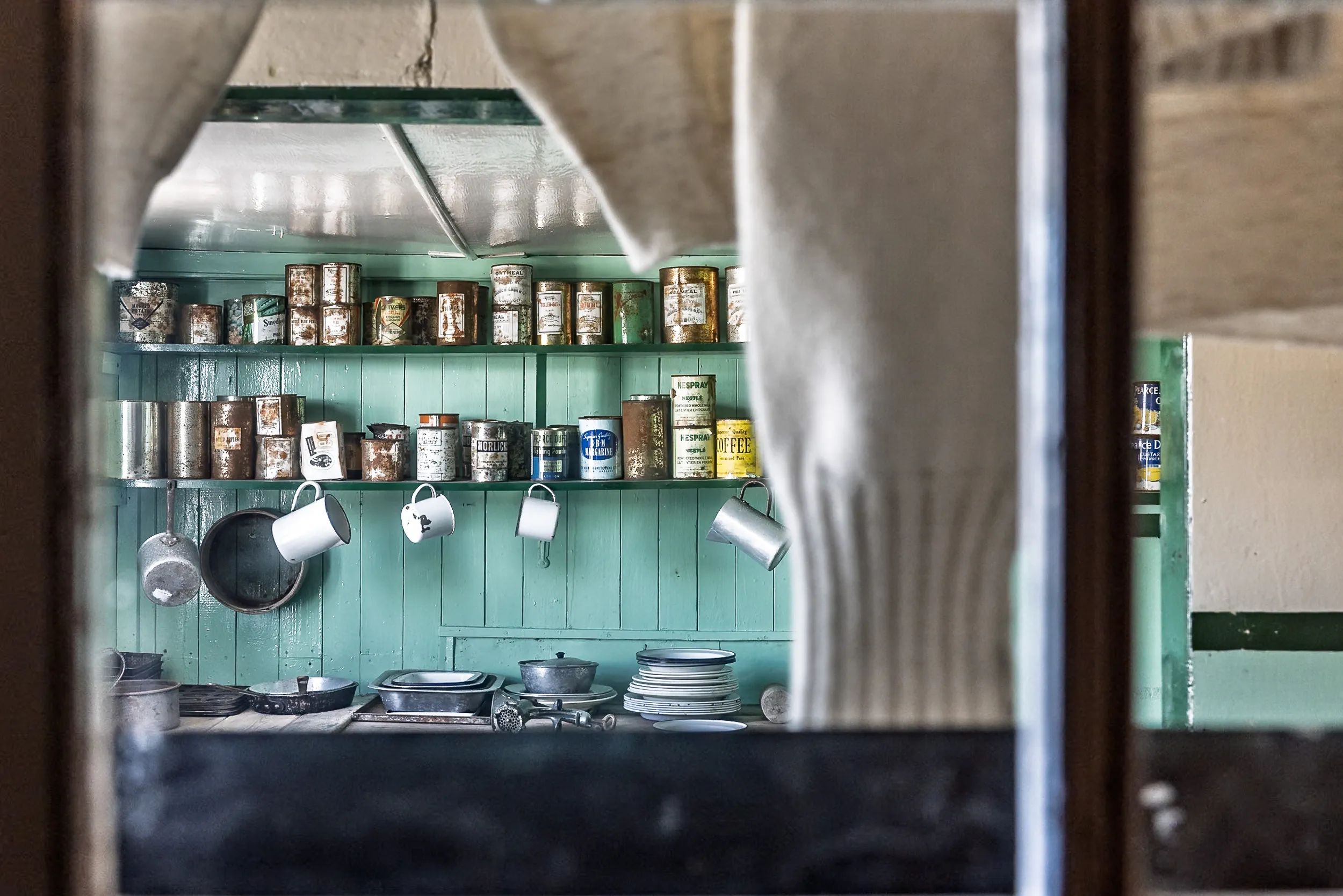 Pantry of the Forgotten Season · Port Lockroy, Antarctica